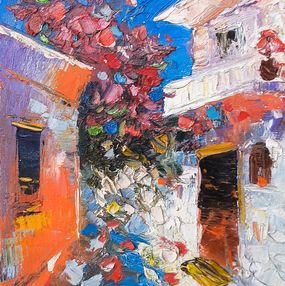 Painting, Colorful Corner, Narek Qochunc