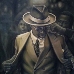 Gemälde, Odogwu is Here, Oluwaseun Ojebiyi
