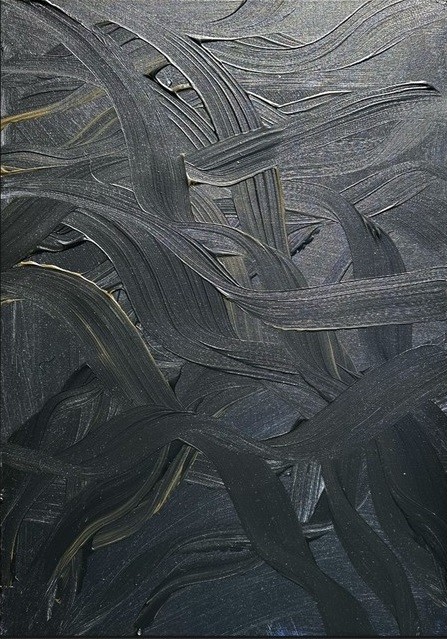 Anaïs LF, Les vagues de Soulages N°50 - Les vagues outrenoires Anaïs LF, Les vagues de Soulages N°50 - Les vagues outrenoires