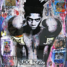Pintura, Black Picasso, Thierry Rasine