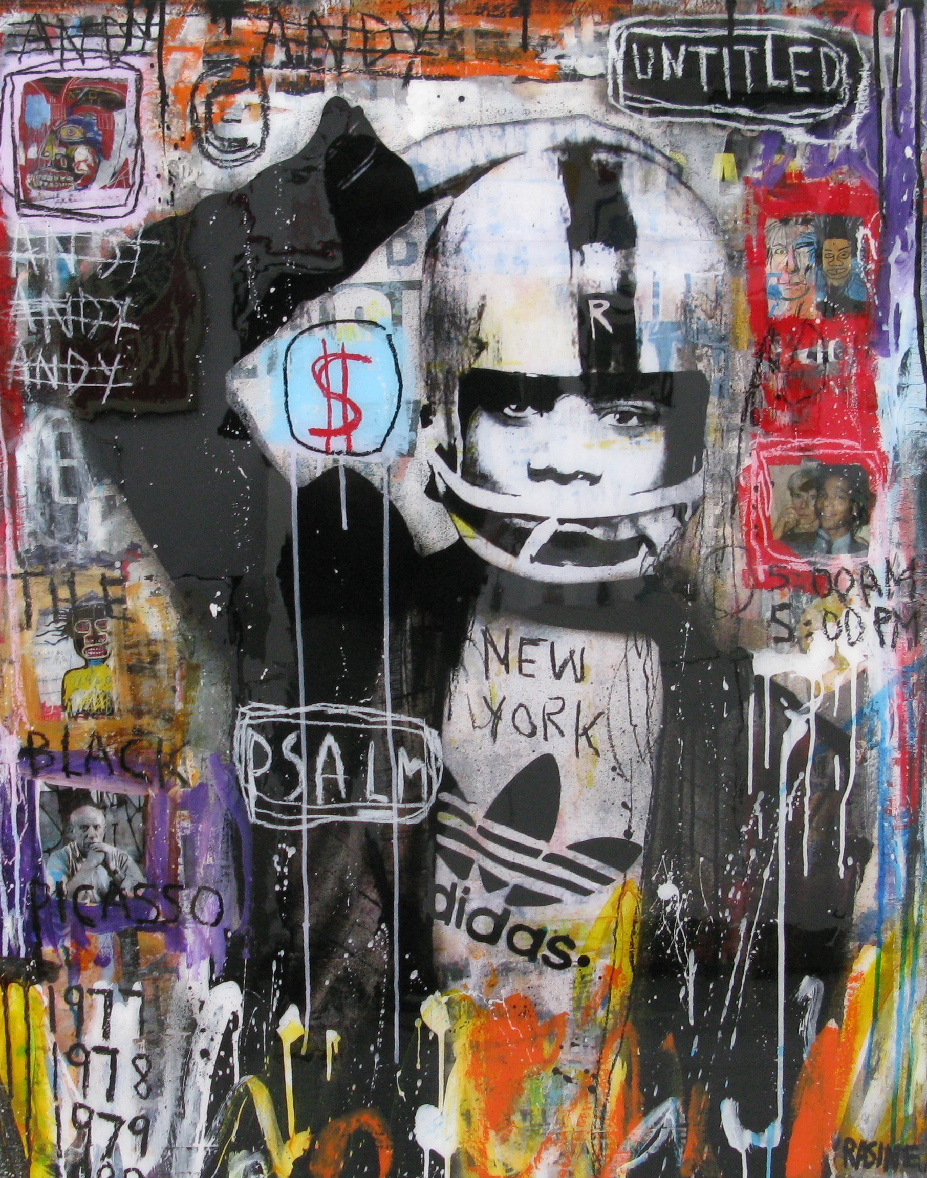 Thierry Rasine, Basquiat untitled Thierry Rasine, Basquiat untitled