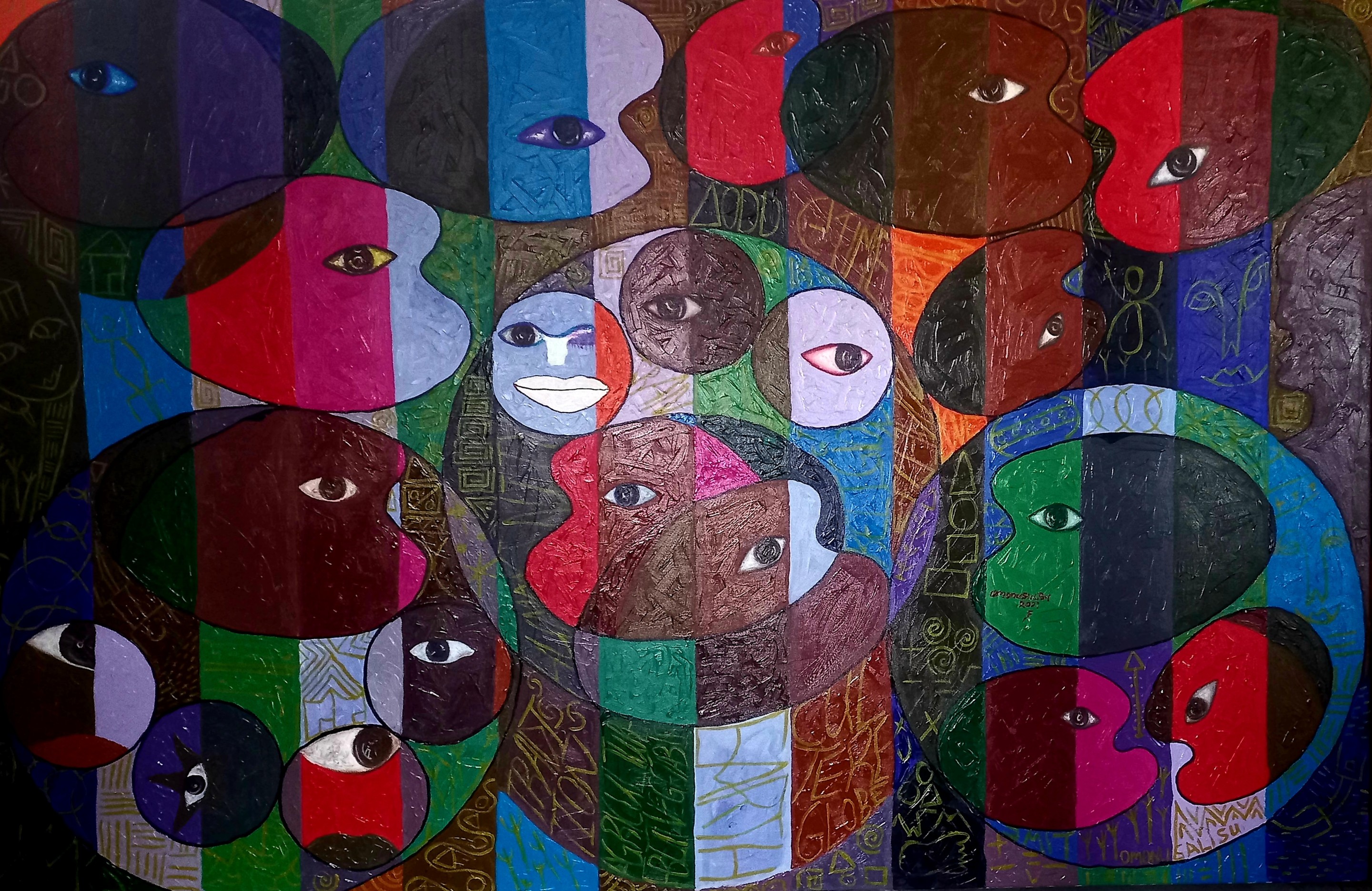 Omonu Salisu, Pallette Heads 2 Omonu Salisu, Pallette Heads 2