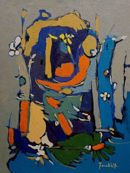 Gemälde, Abstract Blossom, Artyom Basenci
