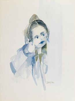 Zeichnungen, Jeune fille, Alfred Defossez