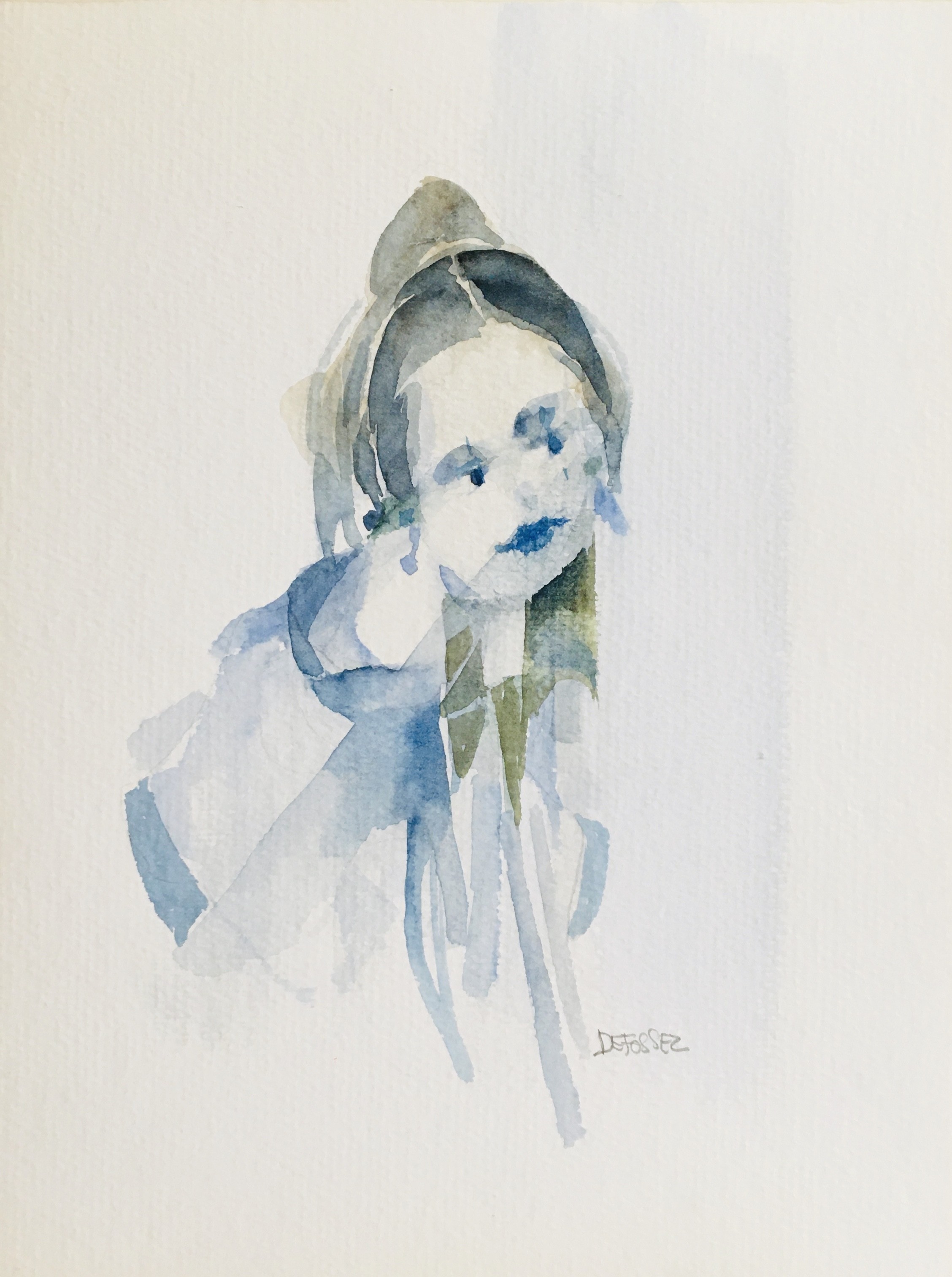 Alfred Defossez, Jeune fille Alfred Defossez, Jeune fille