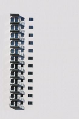 Photographie, Balconies on a row, Marcus Cederberg