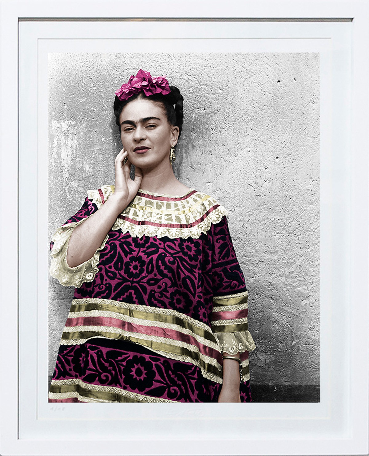 Leo Matiz, Frida Kahlo in the Blue House, Coyoacán, Mexico. Leo Matiz, Frida Kahlo in the Blue House, Coyoacán, Mexico.