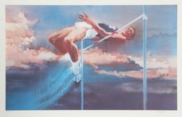 Print, High Jump from the Visions of Gold Olympic Portfolio, Robert Peak