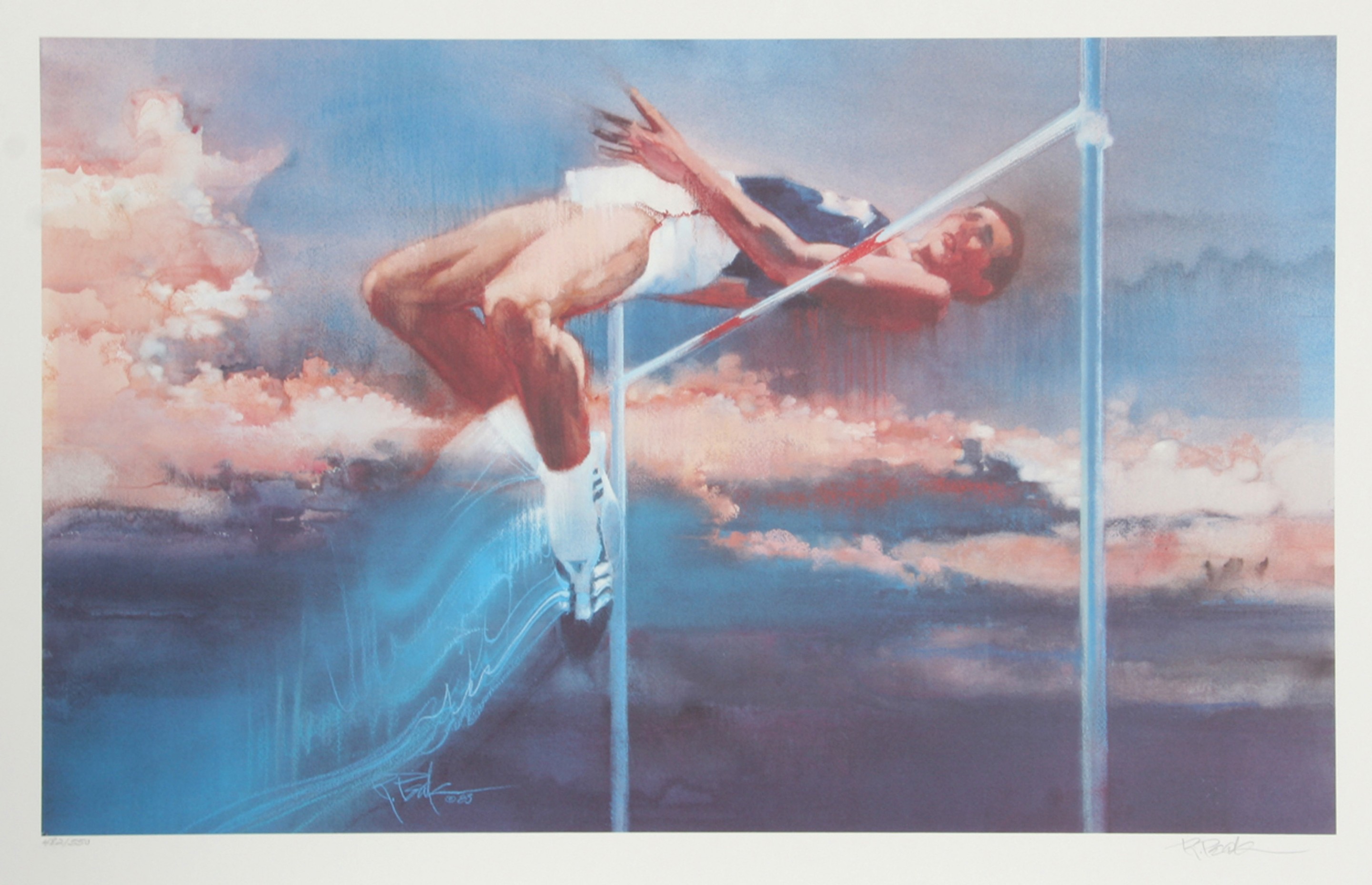 Robert Peak, High Jump from the Visions of Gold Olympic Portfolio Robert Peak, High Jump from the Visions of Gold Olympic Portfolio