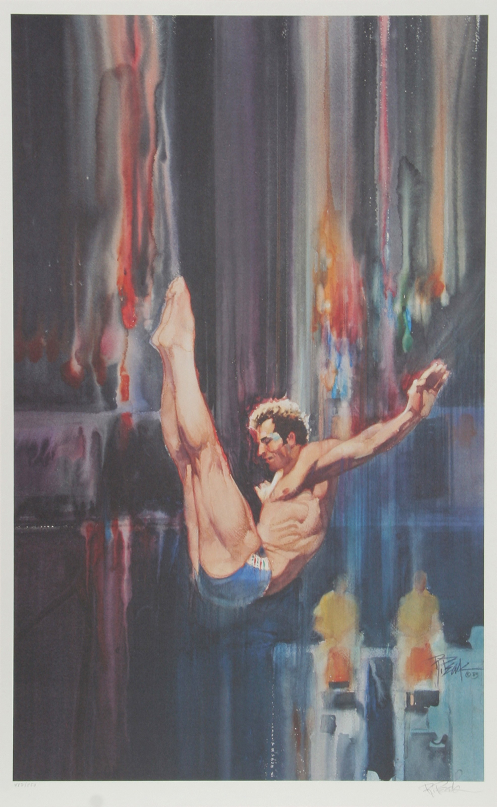Robert Peak, Diving from the Visions of Gold Olympic Portfolio Robert Peak, Diving from the Visions of Gold Olympic Portfolio