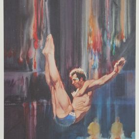 Print, Diving from the Visions of Gold Olympic Portfolio, Robert Peak