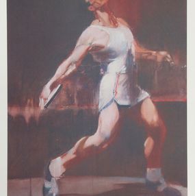 Print, Discus Thrower from the Visions of Gold Olympic Portfolio, Robert Peak