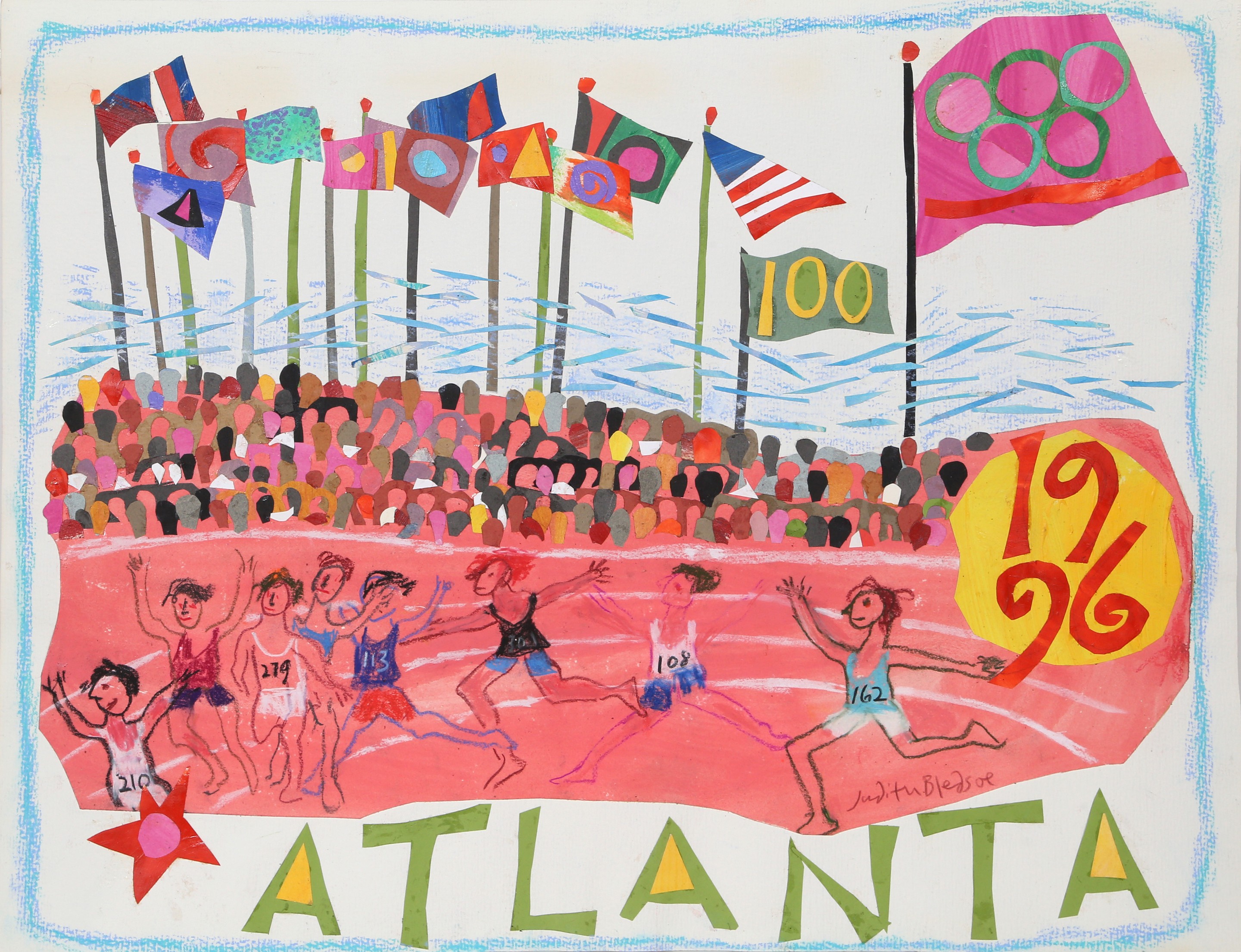 Judith Bledsoe, Atlanta Olympics - 100m Race Judith Bledsoe, Atlanta Olympics - 100m Race