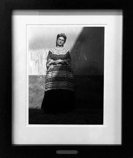 Photographie, Frida Kahlo en la casa azul, Coyoacán, Mexico, Leo Matiz