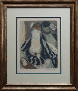 Drucke, La loge d'après Renoir, Jacques Villon