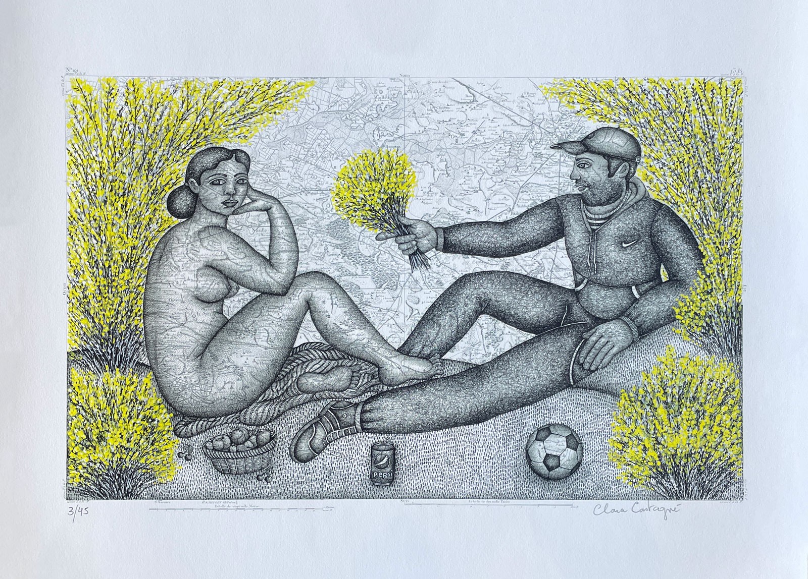 Clara Castagné, Des genêts sur l'herbe Clara Castagné, Des genêts sur l'herbe