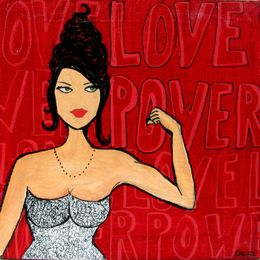 Gemälde, Love power, Cacou