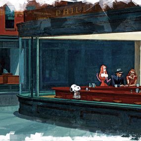 Print, Snoopy : pause-cafe, Benny Arte
