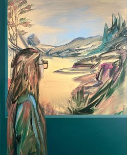 Painting, Emerald City, Nora Ampova