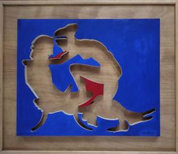 Gemälde, Relleu d'amor, Antoni Miró