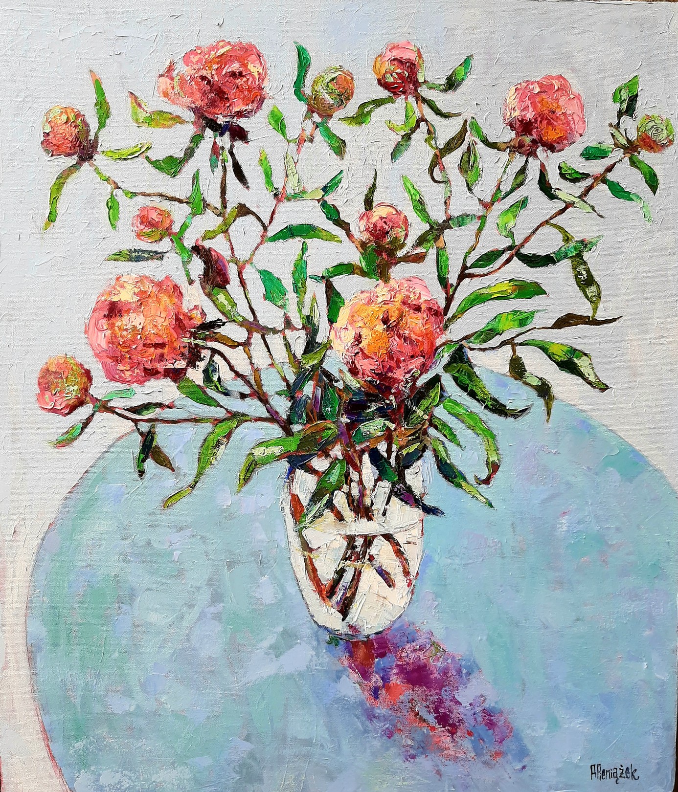 Ania Pieniazek, Peonies I Ania Pieniazek, Peonies I