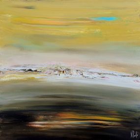 Peinture, Premier soleil, Nicolas Ruelle