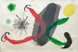 Drucke, Le lézard aux plumes d'or, Joan Miró