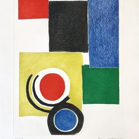 Print, Composition polychrome, Sonia Delaunay