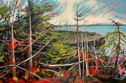 Painting, Outcrop, Shane Norrie