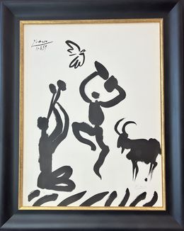 Print, Danseur et musicien, Pablo Picasso