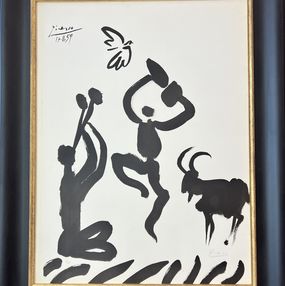 Drucke, Danseur et musicien, Pablo Picasso
