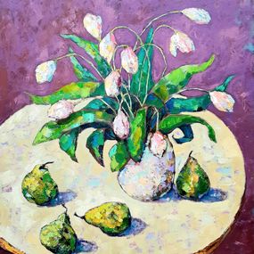 Gemälde, Tulips and Pears, Ania Pieniazek