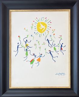 Print, La Ronde de l'amitié, Pablo Picasso