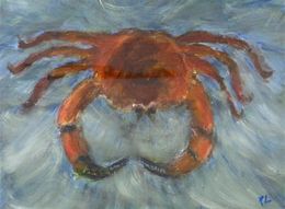 Painting, Crabe, Paola Lanzi