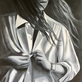 Painting, La chemise blanche, Virginie Clement