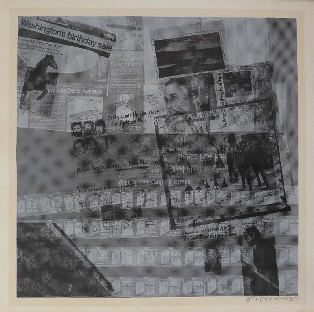Robert Rauschenberg, Current and surface series Robert Rauschenberg, Current and surface series