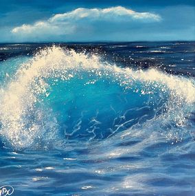 Peinture, L'océan, Virginie Clement