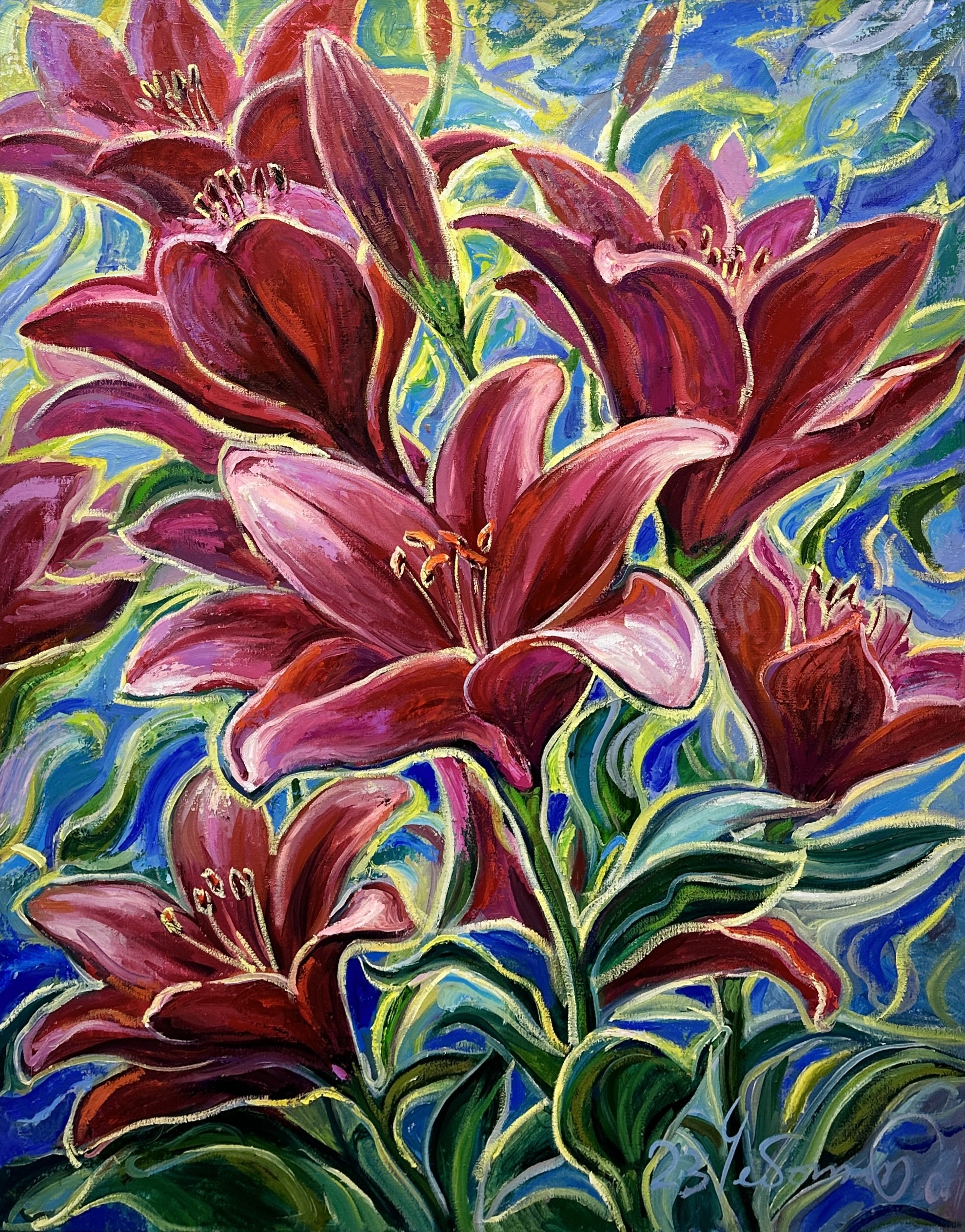 Andrii Chebotaru, Lilies Andrii Chebotaru, Lilies
