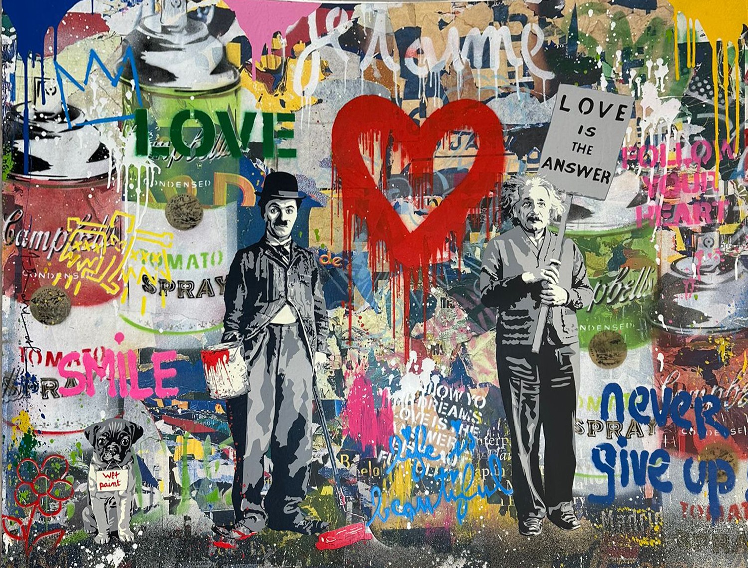 Mr Brainwash, Juxtapose Mr Brainwash, Juxtapose