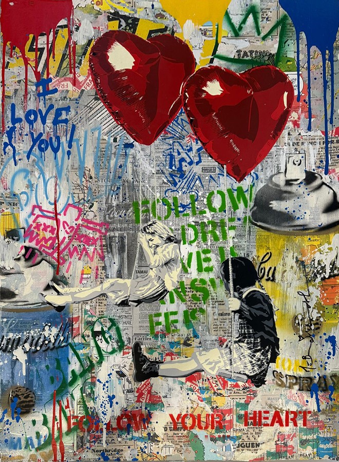 Mr Brainwash, Love Is In The Air Mr Brainwash, Love Is In The Air