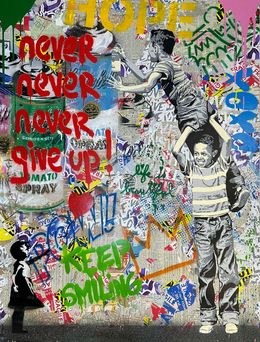 Édition, Never, Never Give Up!, Mr Brainwash