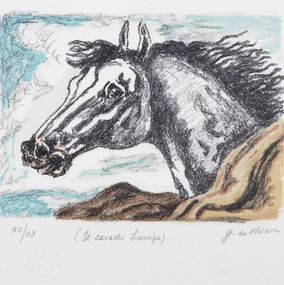 Print, The Horse Lampo, Giorgio de Chirico