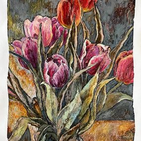 Pintura, Tulips, Nadezda Stupina