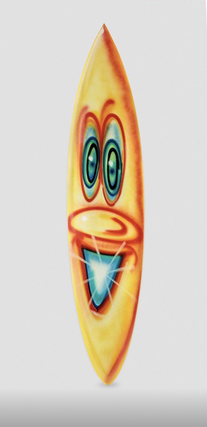 Kenny Scharf, Unique Surfboard Kenny Scharf, Unique Surfboard
