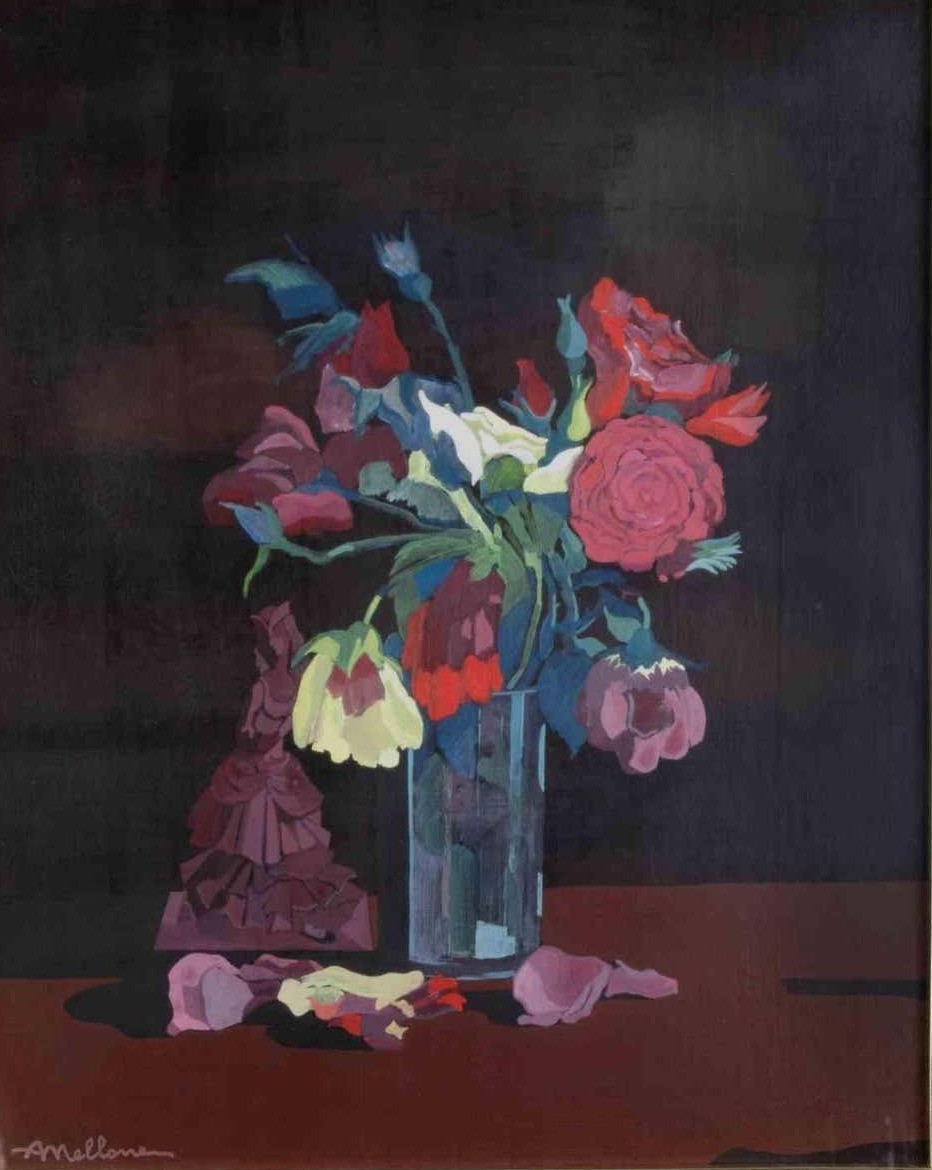 Antonio Mellone, Still Life with Flowers Antonio Mellone, Still Life with Flowers