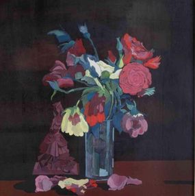 Pintura, Still Life with Flowers, Antonio Mellone