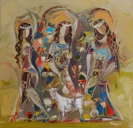 Gemälde, Armenian Rural Reverie, Hayk Miqayelyan