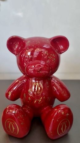 Escultura, 35cm Cartier Tribute Teddy, Naor