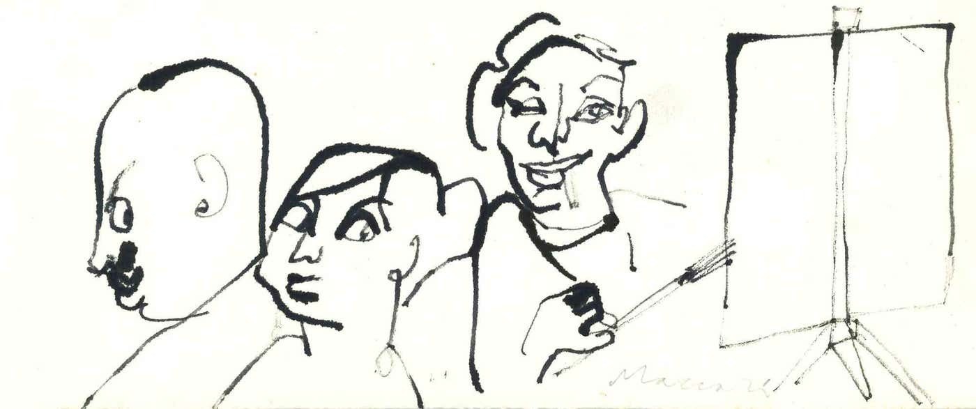 Mino Maccari, Painter Mino Maccari, Painter