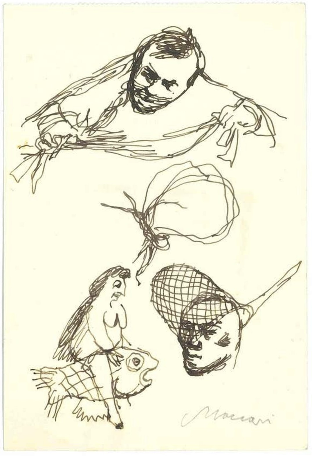 Mino Maccari, Figures Mino Maccari, Figures
